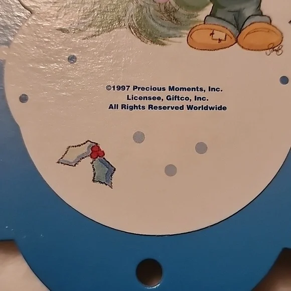 PRECIOUS MOMENTS  SHARING OUR SEASON TOGETHER 1997. - Picture 5 of 5